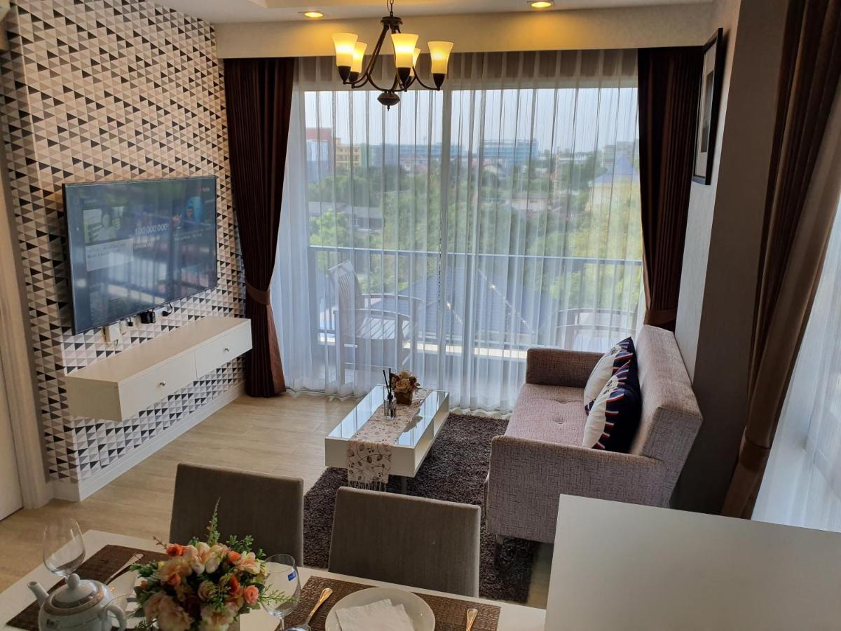 Execlusive Seaview 1 Bedroom Suite With Toproof Pool At The Patio Bangsaen 외부 사진